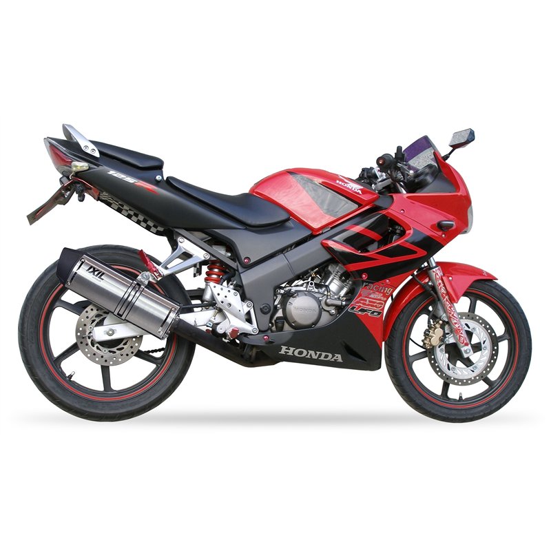IXIL Uitlaat Hexoval Xtrem EVO SOVE | Zilver | Honda CBR125R