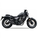 IXIL Uitlaat Dual Hyperlow XL L3XB | Zwart | Honda CMX300 Rebel