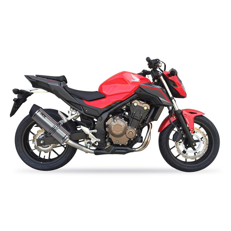IXIL Uitlaat Hexoval Xtrem EVO SOVE | Zilver | Honda CB500F