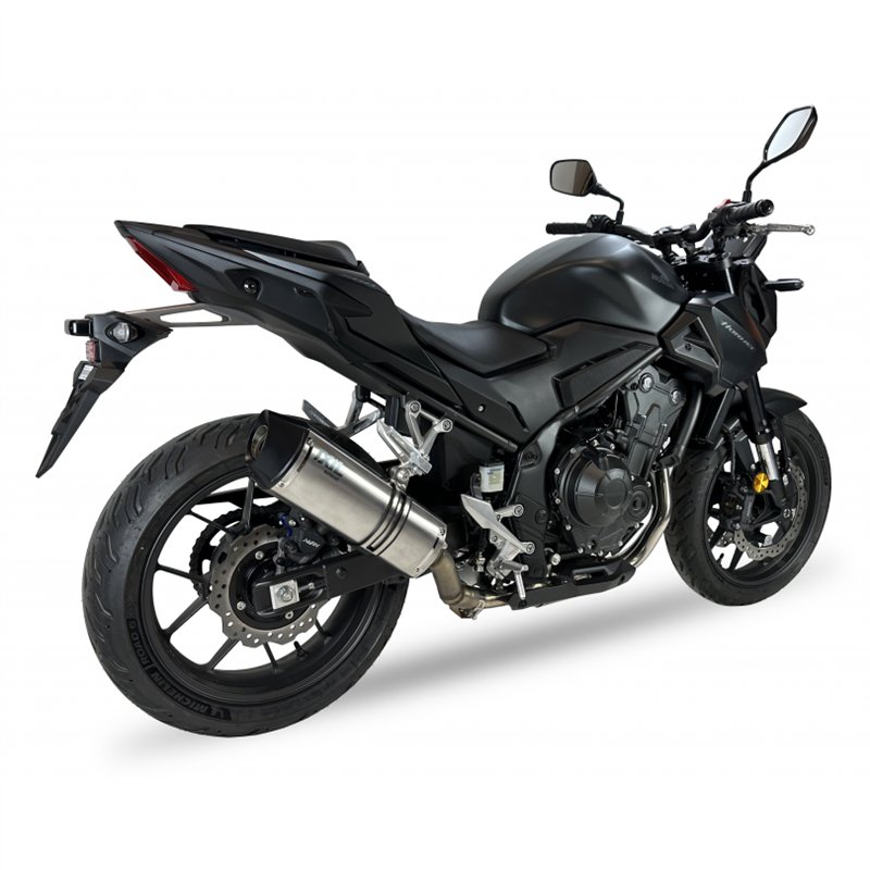 IXIL Uitlaat Hexoval Xtrem EVO SOVE | Zilver | Honda CB500 Hornet