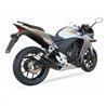 IXIL Uitlaat Dual Hyperlow XL L3XB | Zwart | Honda CBR500R