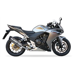 IXIL Uitlaat Hexoval Xtrem EVO SOVE | Zilver | Honda CBR500R