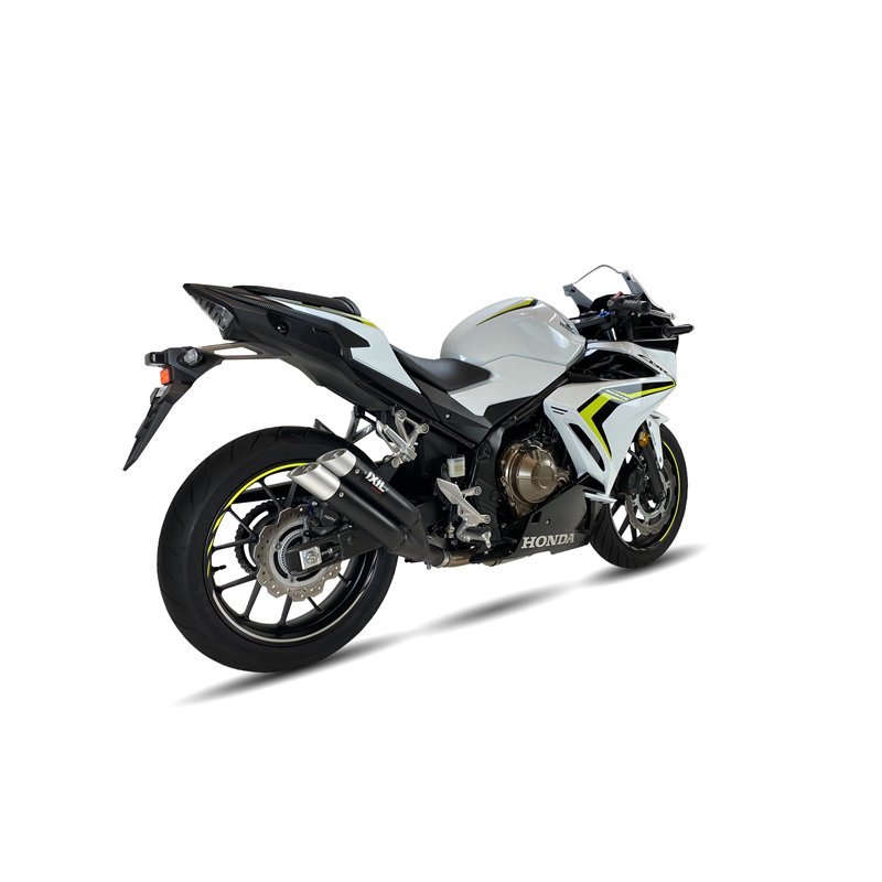 IXIL Uitlaat Dual Hyperlow XL L3XB | Zwart | Honda CBR500R