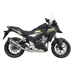 IXIL Uitlaat Hexoval Xtrem EVO SOVE | Zilver | Honda CB500X