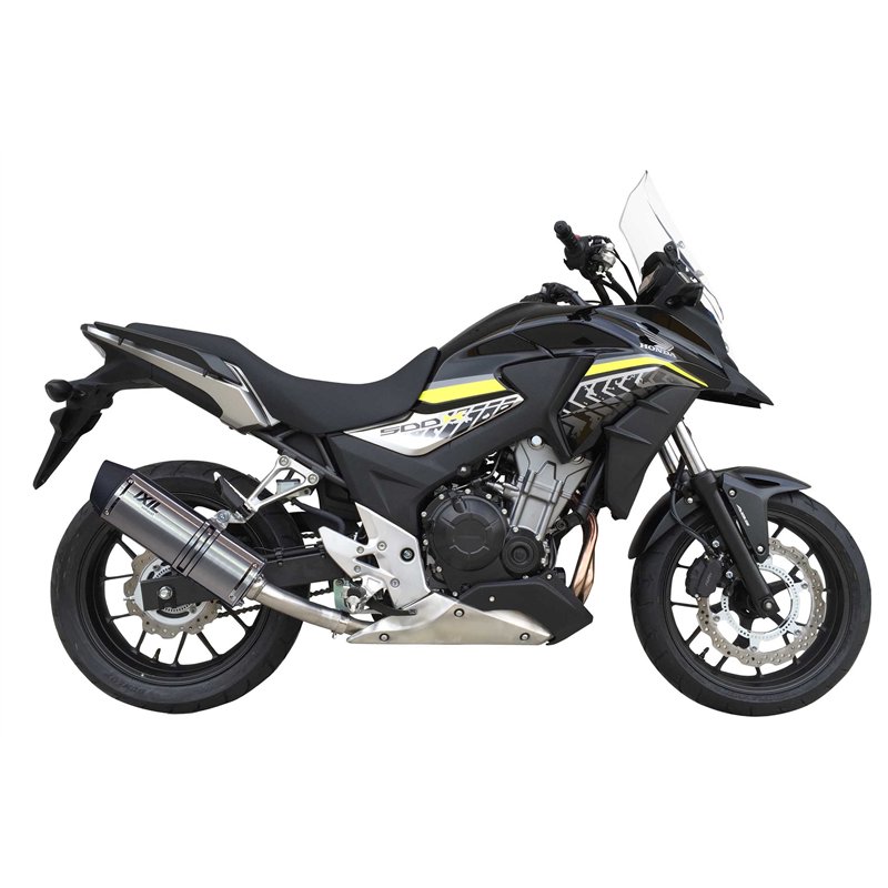 IXIL Uitlaat Hexoval Xtrem EVO SOVE | Zilver | Honda CB500X