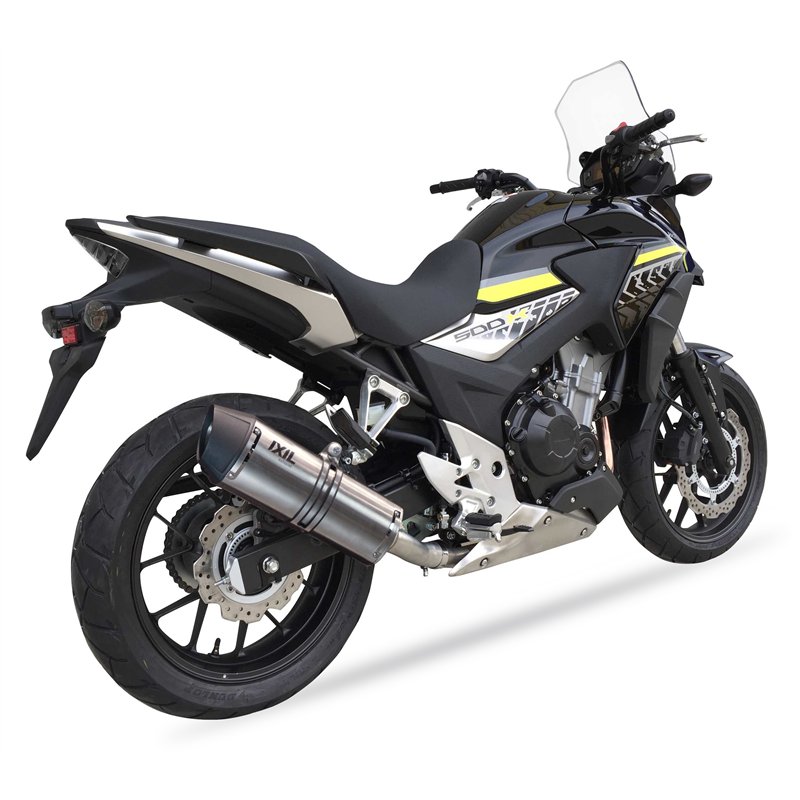 IXIL Uitlaat Hexoval Xtrem EVO SOVE | Zilver | Honda CB500X