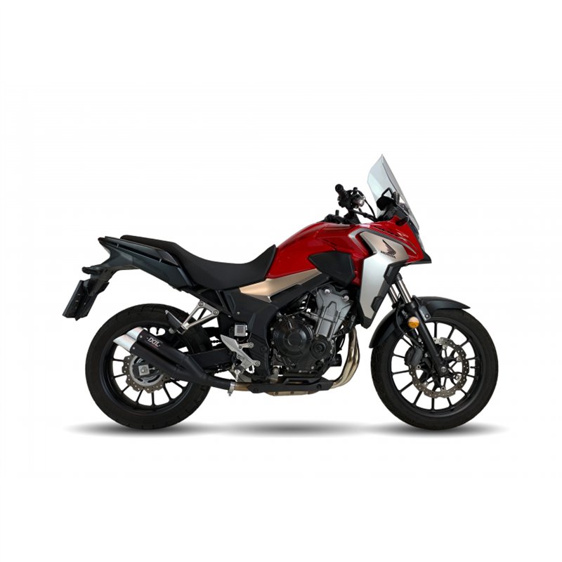 IXIL Uitlaat Dual Hyperlow XL L3XB | Zwart | Honda CB500X
