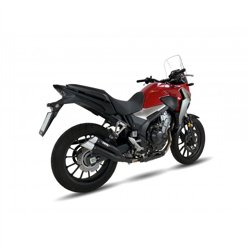 IXIL Uitlaat Dual Hyperlow XL L3XB | Zwart | Honda CB500X
