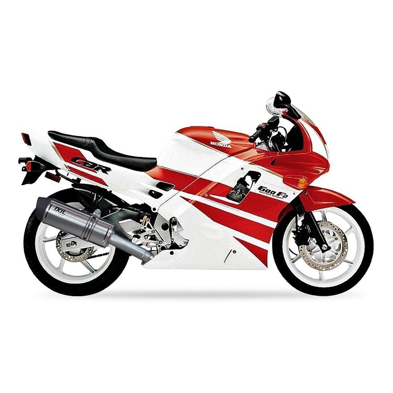 IXIL Uitlaat Hexoval Xtrem RVS Honda CBR600F