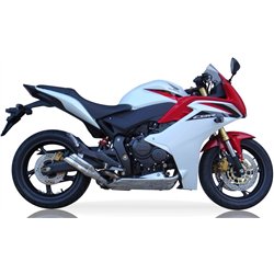 IXIL Uitlaat Dual Hyperlow L2X | Zilver | Honda CBR600F