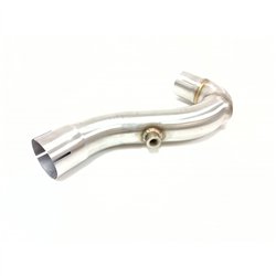 IXIL Tussenpijp DeCat | Zilver | Honda CB650F
