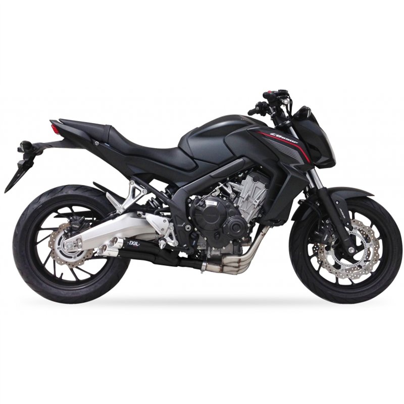 IXIL Uitlaatsysteem Dual Hyperlow XL L3XB | Zwart | Honda CB650F