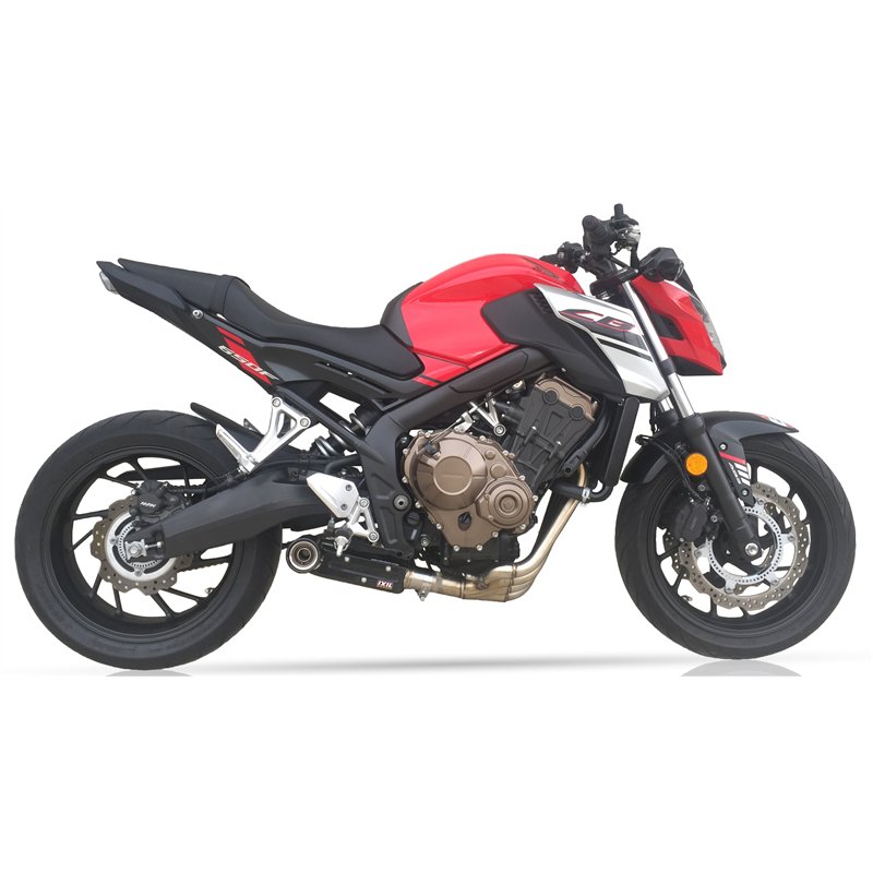 IXIL Uitlaatsysteem Super Xtrem SX1 | Zilver | Honda CB650R