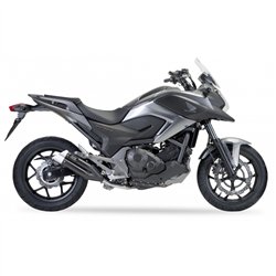 IXIL Uitlaat Dual Hyperlow XL L3XB | Zwart | Honda NC750