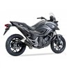 IXIL Uitlaat Dual Hyperlow XL L3XB | Zwart | Honda NC750