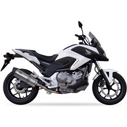 IXIL Uitlaat Hexoval Xtrem EVO SOVE | Zilver | Honda NC750