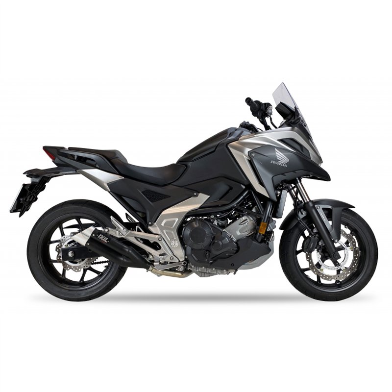 IXIL Uitlaat Dual Hyperlow XL L3XB | Zwart | Honda NC750X