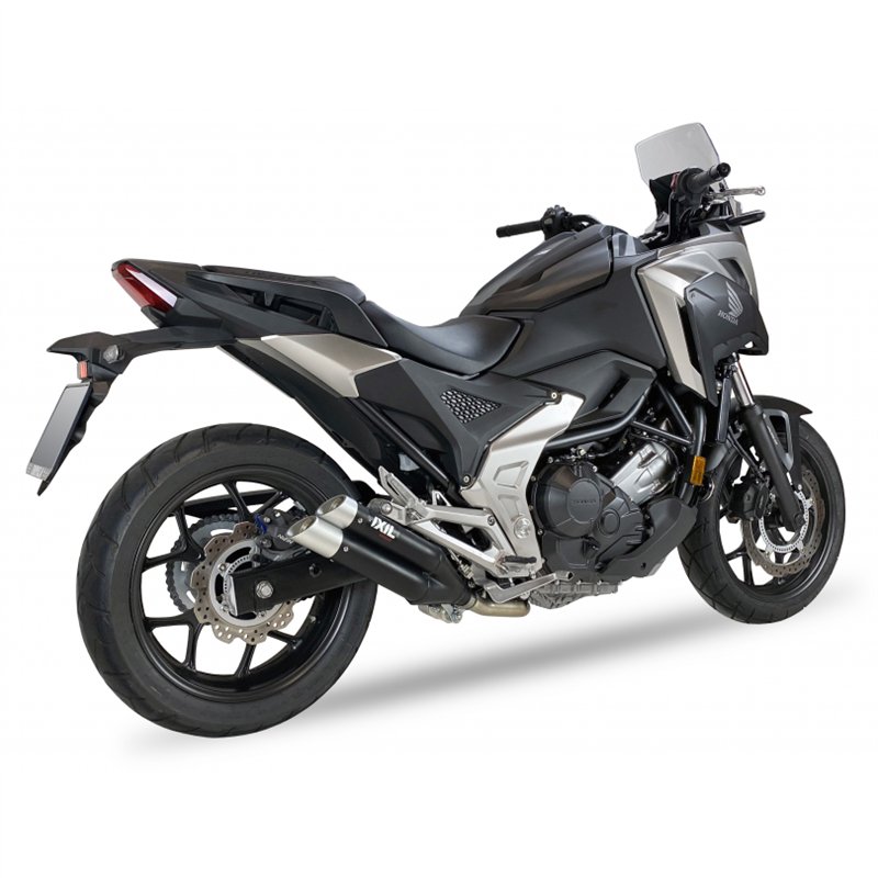 IXIL Uitlaat Dual Hyperlow XL L3XB | Zwart | Honda NC750X