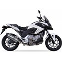 IXIL Uitlaat Hexoval Xtrem EVO SOVE | Zilver | Honda NC750X