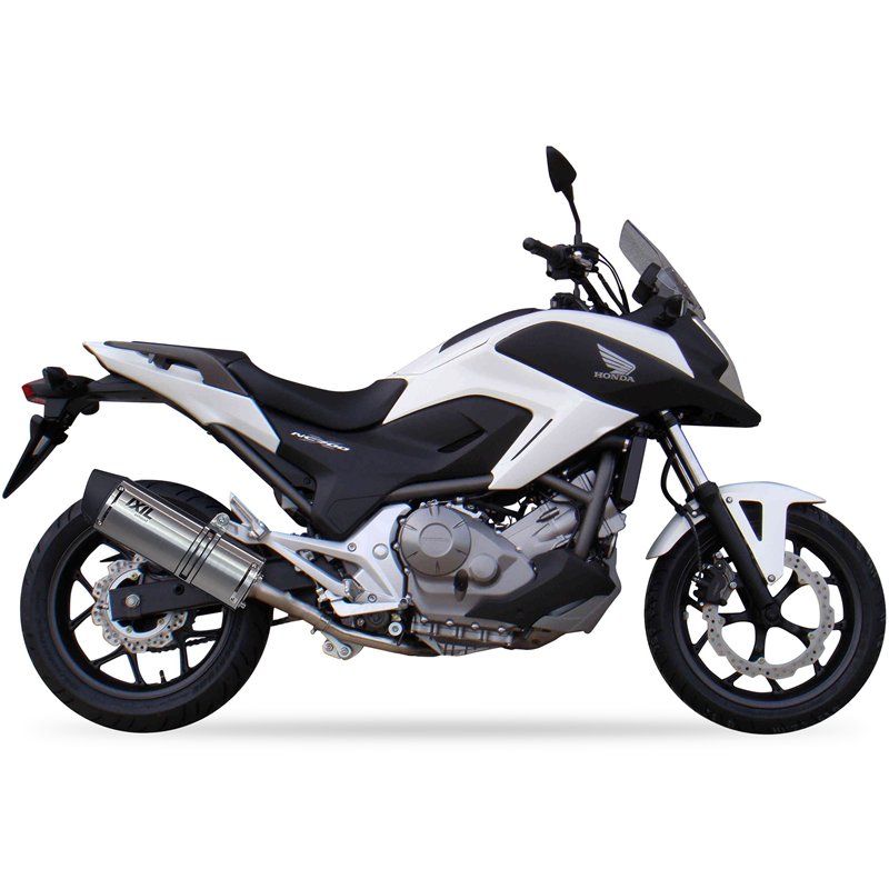 IXIL Uitlaat Hexoval Xtrem EVO SOVE | Zilver | Honda NC750X