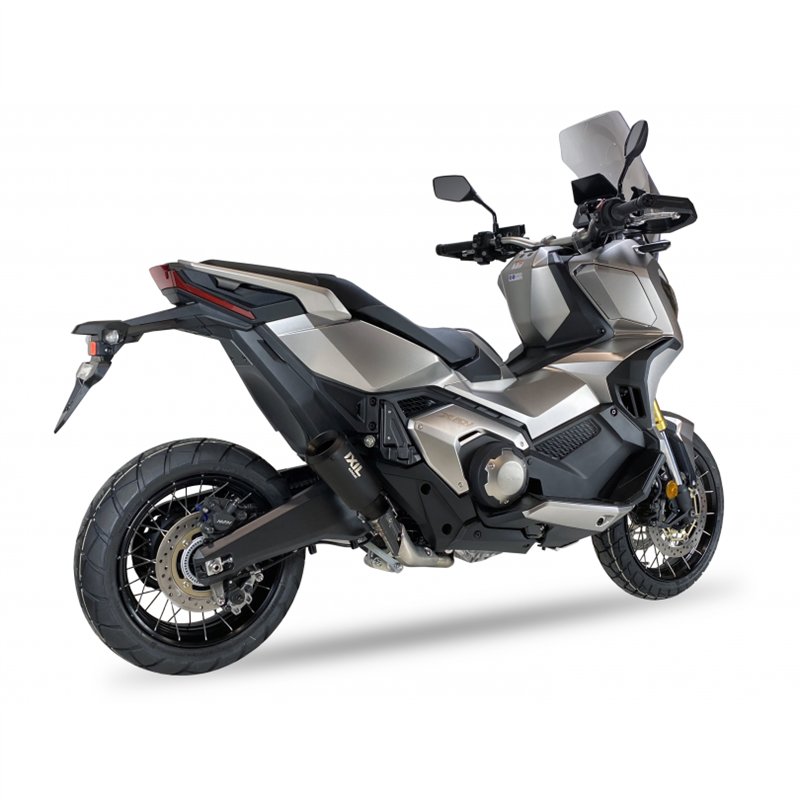 IXIL RB stainless steel black muffler HONDA X-ADV 750, 17-20 (RC95), X-ADV 750, 21 (RH10), FORZA 750, 21