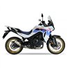 IXIL Uitlaat Race Xtrem RB | Zilver | Honda XL750 Transalp