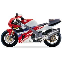 IXIL Uitlaat Hexoval Xtrem EVO SOVE | Zilver | Honda RVF750R