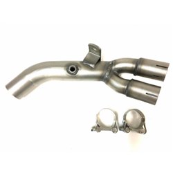 IXIL Tussenpijp DeCat | Zilver | Honda CB1000R Hornet