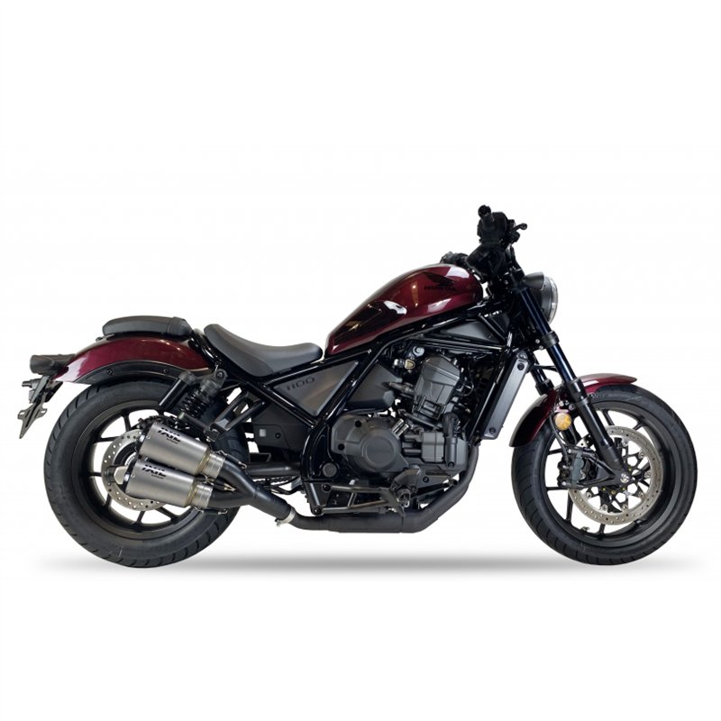 IXIL Uitlaat Dual Race Xtrem 2RB | Zilver | Honda CMX1100 Rebel