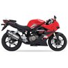 IXIL Uitlaat Hexoval Xtrem SOVE | Zilver | Hyosung GT125 Comet