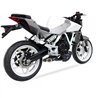 IXIL Uitlaat Dual Hyperlow XL L3XB | Zwart | Hyosung GD250