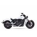 IXIL Uitlaat (bovenste) Ironhead Round HC1-2B | Zwart | Indian Scout Bobber