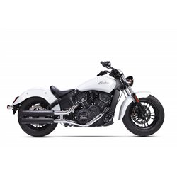 IXIL Uitlaat (bovenste) Ironhead Round HC1-2B | Zwart | Indian Scout Bobber