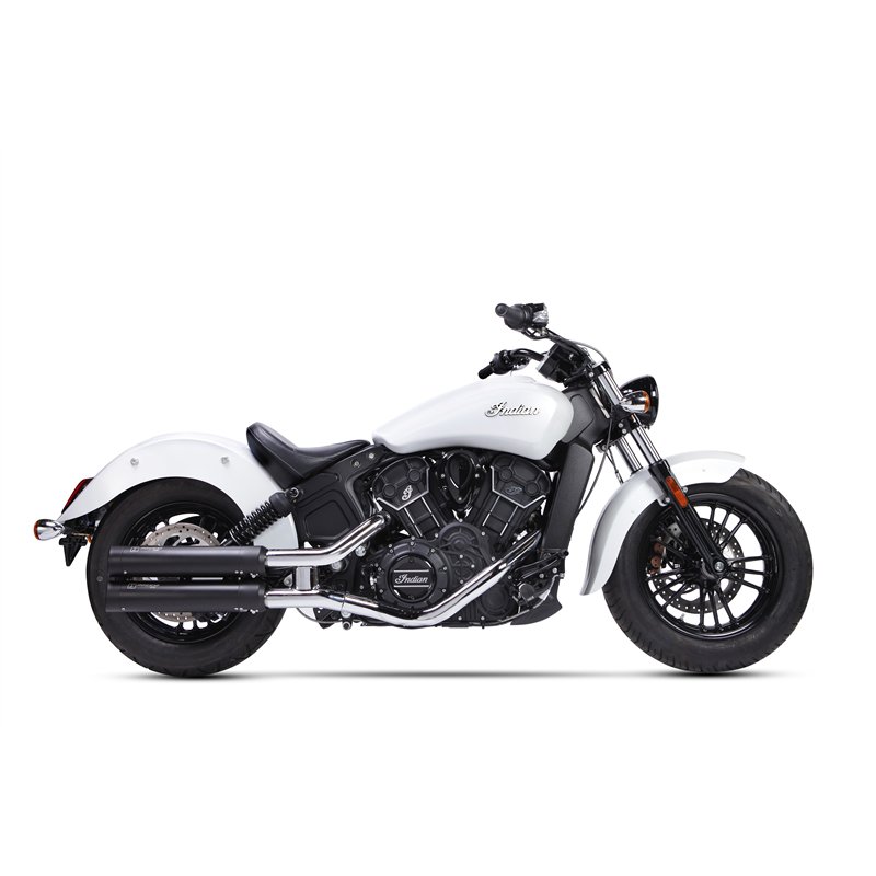 IXIL Uitlaat (bovenste) Ironhead Round HC1-2B | Zwart | Indian Scout Bobber