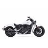 IXIL Uitlaat (bovenste) Ironhead Round HC1-2B | Zwart | Indian Scout Bobber