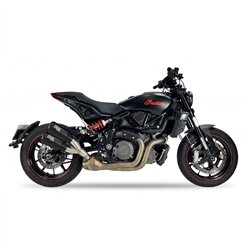 IXIL Uitlaat Dual Race Xtrem 2RB | Zwart | Indian FTR1200