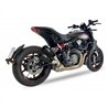 IXIL Uitlaat Dual Race Xtrem 2RB | Zwart | Indian FTR1200