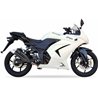 IXIL Uitlaat Dual Hyperlow XL L3XB | Zwart | Kawasaki Ninja 250R
