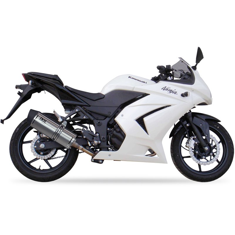 IXIL Uitlaat Hexoval Xtrem RVS Kawasaki ZX250R