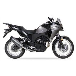 IXIL Uitlaat Hexoval Xtrem EVO SOVE | Zilver | Kawasaki 300 Versys-X