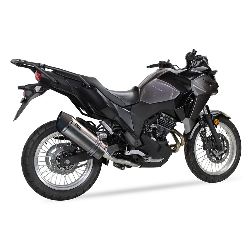 IXIL Uitlaat Hexoval Xtrem EVO SOVE | Zilver | Kawasaki 300 Versys-X