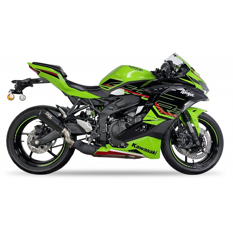 IXIL Uitlaat Race Xtrem RB | Zwart | Kawasaki ZX4R/RR