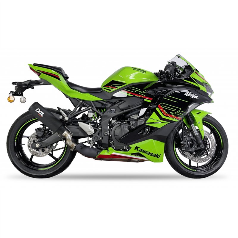 IXIL Uitlaat Round Xtrem RCR | Carbon | Kawasaki ZX4R/RR