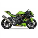 IXIL Uitlaatsysteem Hexoval Race VTI | Zilver | Kawasaki ZX4R/RR