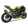 IXIL Uitlaatsysteem Hexoval Race VTI | Zilver | Kawasaki ZX4R/RR