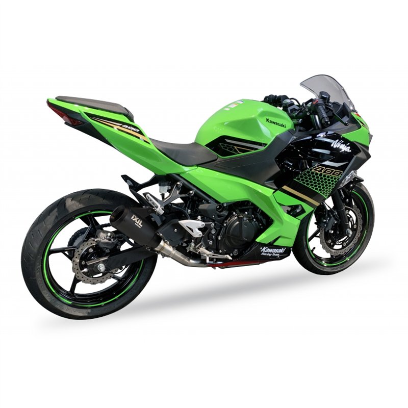 IXIL Uitlaat Race Xtrem RB | Zwart | Kawasaki Ninja 400