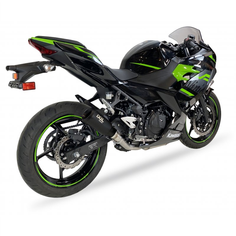 IXIL Uitlaat Race Xtrem RB | Zwart | Kawasaki Ninja 400