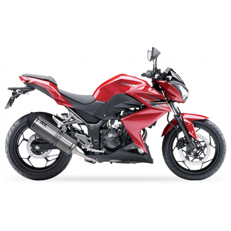 IXIL Uitlaat Hexoval Xtrem EVO SOVE | Zilver | Kawasaki Z400