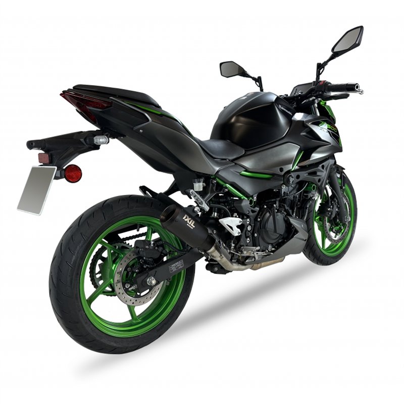 IXIL Uitlaat Race Xtrem RB | Zwart | Kawasaki Z500/ Ninja 500