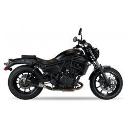 IXIL Uitlaat Sport Xtrem RC3B | Zwart | Kawasaki 500 Eliminator